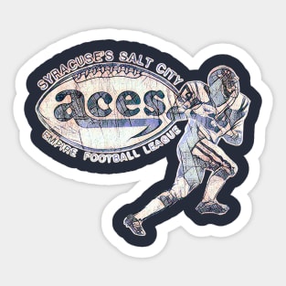 Salt City Aces Football Sticker